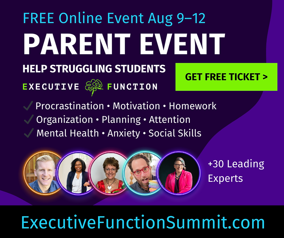 A flyer for the parent event referenced in the article showing the event details and 5 headshots of event speakers